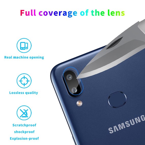CaseUp Samsung Galaxy A10s Camera Lens Protector Şeffaf 4